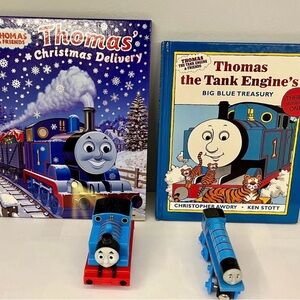 Thomas & Friends Blue Train and Book Set